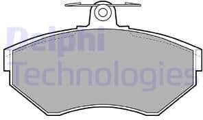 Brake Pad Set, disc brake LP1409