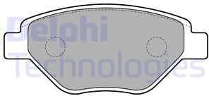 Brake Pad Set, disc brake LP1866