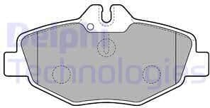 Brake Pad Set, disc brake LP1791