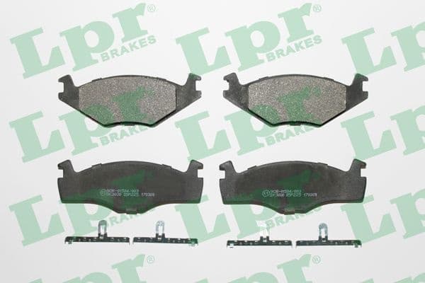 Brake Pad Set, disc brake 05P225