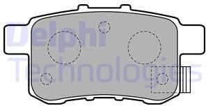 Brake Pad Set, disc brake LP2145