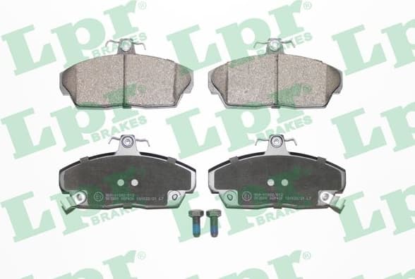 Brake Pad Set, disc brake 05P430