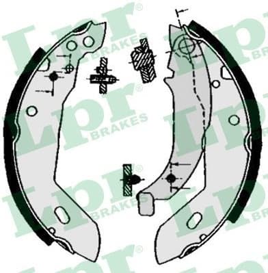 Brake Shoe Set 04670
