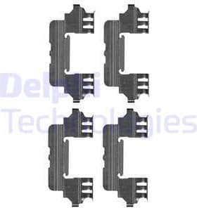 Accessory Kit, disc brake pad LX0629