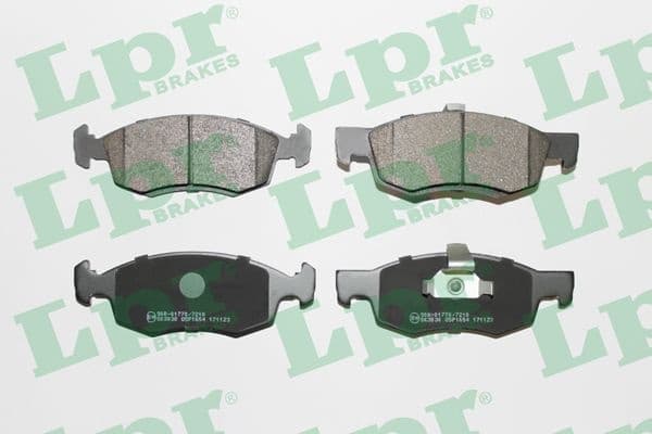 Brake Pad Set, disc brake 05P1654