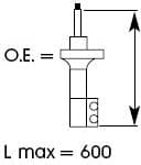 Shock Absorber Excel-G 334483