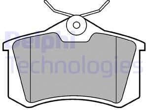 Brake Pad Set, disc brake LP2254