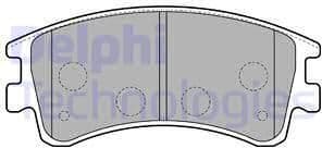 Brake Pad Set, disc brake LP1799