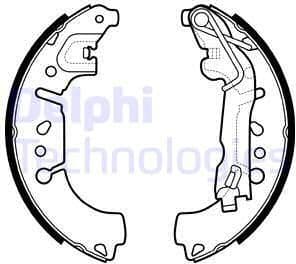 Brake Shoe Set LS2135