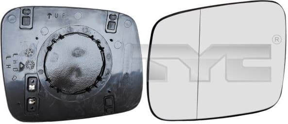 Mirror Glass, exterior mirror 337-0164-1