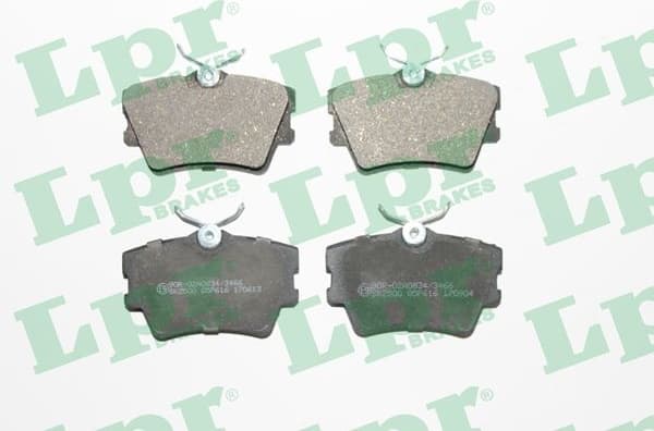 Brake Pad Set, disc brake 05P616