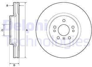 Brake Disc BG9968