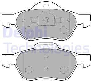 Brake Pad Set, disc brake LP1714