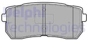 Brake Pad Set, disc brake LP2095