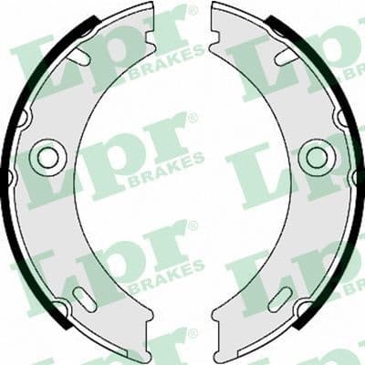 Brake Shoe Set, parking brake 07970