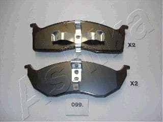 Brake Pad Set, disc brake 50-00-099