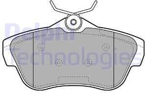Brake Pad Set, disc brake LP2071