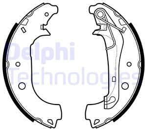 Brake Shoe Set LS2157