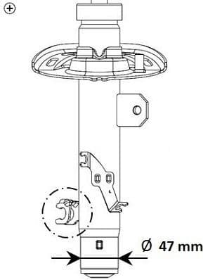 Shock Absorber Excel-G 3338002 - image 2