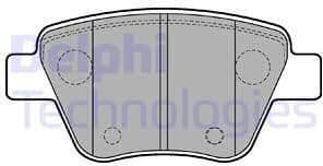 Brake Pad Set, disc brake LP2178