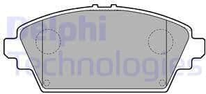 Brake Pad Set, disc brake LP1732