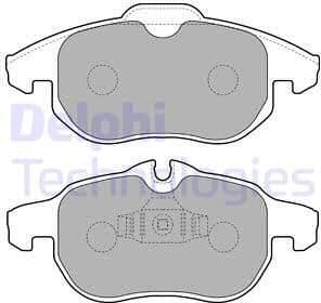 Brake Pad Set, disc brake LP1723