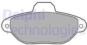 Brake Pad Set, disc brake LP2013