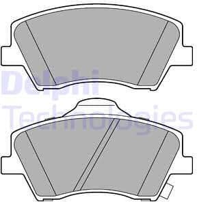 Brake Pad Set, disc brake LP3264