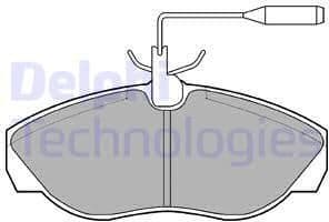 Brake Pad Set, disc brake LP877