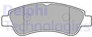Brake Pad Set, disc brake LP1727