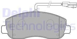 Brake Pad Set, disc brake LP2190