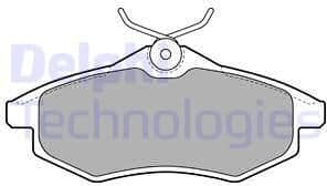 Brake Pad Set, disc brake LP1716