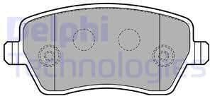 Brake Pad Set, disc brake LP1865