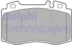 Brake Pad Set, disc brake LP1688