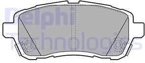 Brake Pad Set, disc brake LP2069