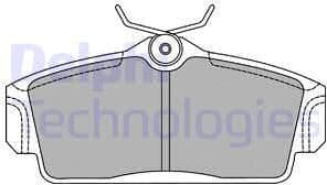Brake Pad Set, disc brake LP1435