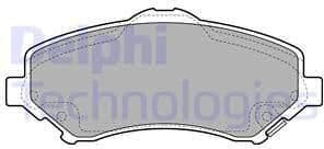 Brake Pad Set, disc brake LP2143