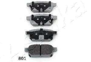 Brake Pad Set, disc brake 51-08-801
