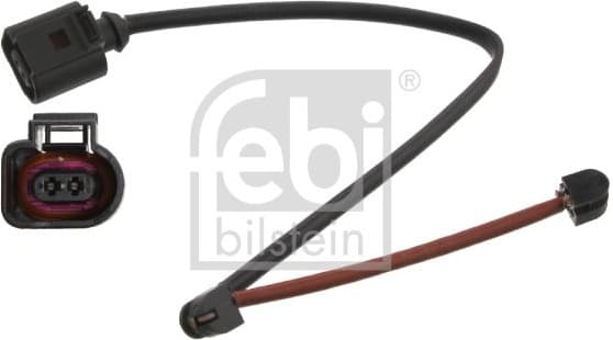 Warning Contact, brake pad wear 34500