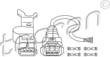 Sensor, camshaft position 207 013