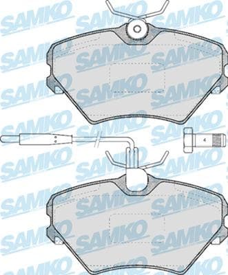 Brake pads front HANZE H859