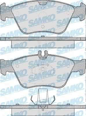 Brake pads front HANZE HBP1049