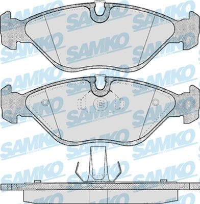 Brake pads front HANZE HBP1067