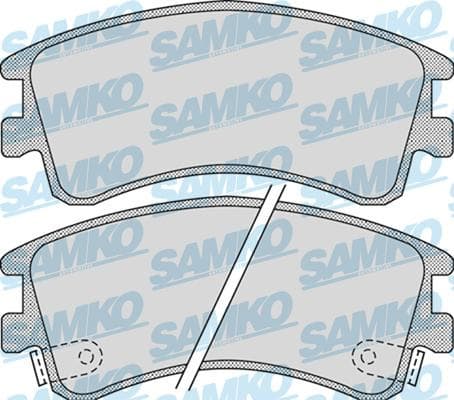 Brake pads front HANZE HBP1619