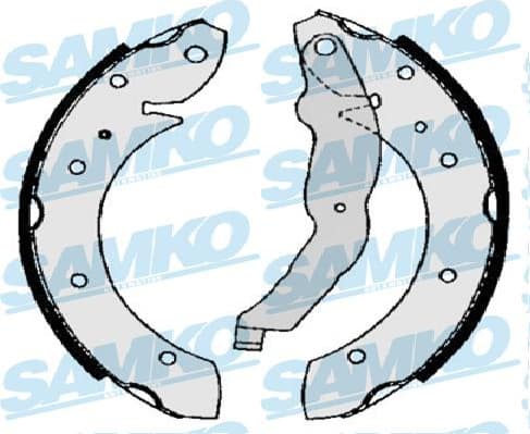 Brake shoes HANZE HBS447