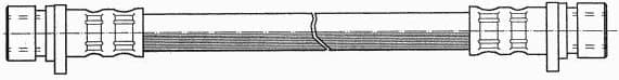 Brake hose rear HO21.541