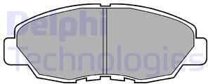 Brake Pad Set, disc brake LP734