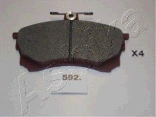 Brake Pad Set, disc brake 50-05-592