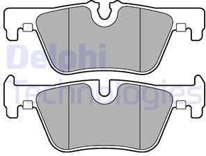 Brake Pad Set, disc brake LP2286