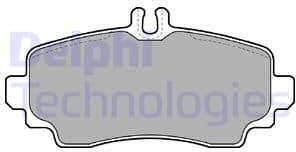 Brake Pad Set, disc brake LP1401